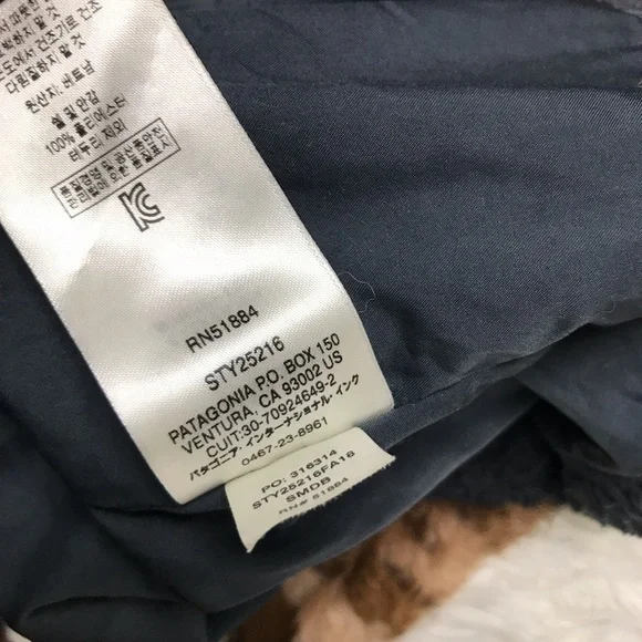 Patagonia" Los Gatos Fleece-Vest-Dark Gray-Size L -Good Condition - Picture 15 of 15